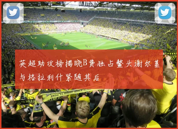 英超助攻榜揭晓B费独占鳌头谢尔基与格拉利什紧随其后